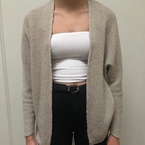Brandy Melville Beige Cardigan